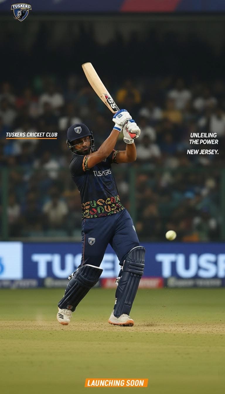 New Tuskers Cricket Jersey Coming Soon!